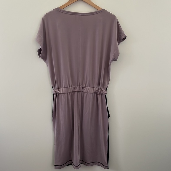 Indy Eva block KAWAKU knit dress size small lavendar and black - Picture 4 of 5